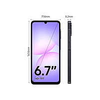 Samsung Galaxy A07 5G Smartphone (Black, 6GB RAM, 128GB Storage)