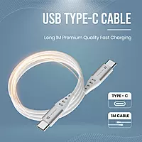 Portronics Adapto 25 Pro 25W Fast Charging Type C Adapter with Type C Charging Cable