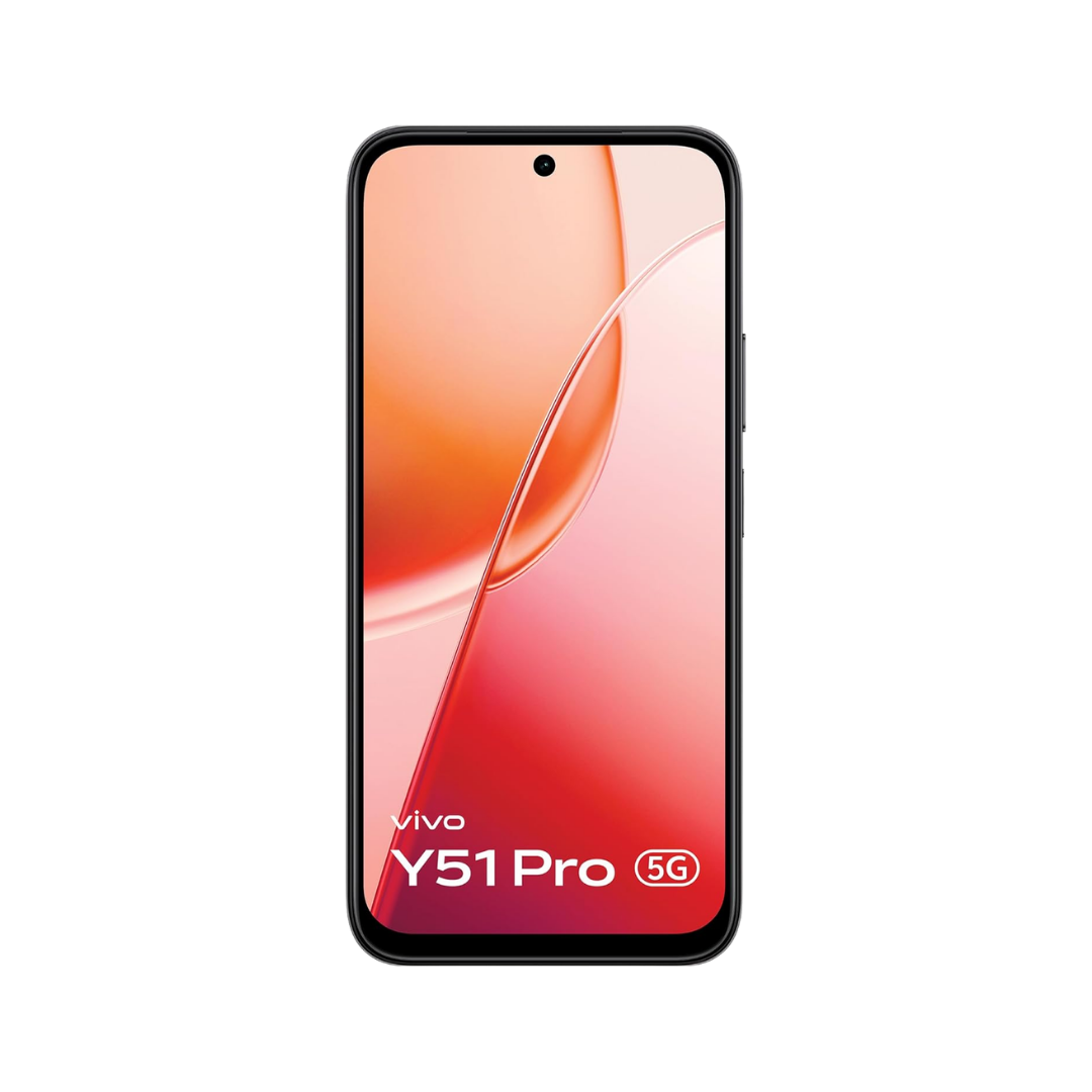 vivo Y51 Pro 5G (Festive Red, 8GB RAM, 128GB Storage)