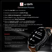 boAt Lunar Pro LTE  Watch (Brown)