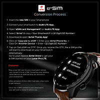 boAt Lunar Pro LTE  Watch (Brown)