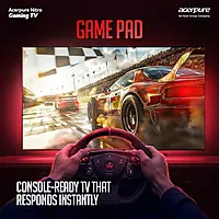 Acerpure 1.08m (43 inch)Swift Neo UHD Smart TV GTV 5.0 AP43UG75PSFN5 |Ref+ Design |Android 14|Dolby Atmos| 30W Sound | HDR10|Built-in Satellite Tuner | Wall Mount Included