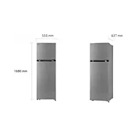 LG 276L Double Door Refrigerator with Smart Inverter Compressor, Smart Mode, Dazzle Steel, 1 Star