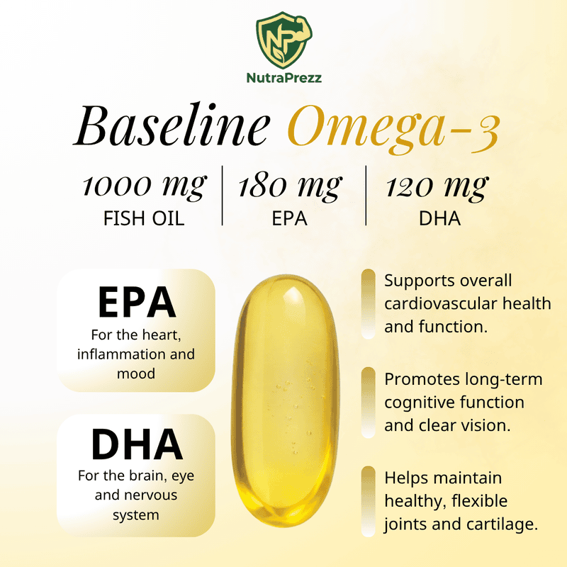 Fish Oil 1000mg 60 Capsules