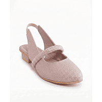 Nesco Kids Peach Ballerina Flats