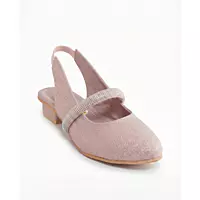 Nesco Kids Peach Ballerina Flats