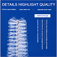 MyOra Flexura Angular Interdental Brush 0.5mm Pack of 12 – 60 Pcs