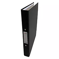 A4 Black Paper Over Board Ring Binder by Janrax