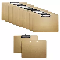 A4 Wooden Horizontal Clipboard by Janrax