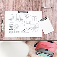 A4 Erasable Whiteboard Clipboard by Janrax