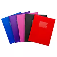 A4 Red Flexible Cover 150 Pocket Display Book