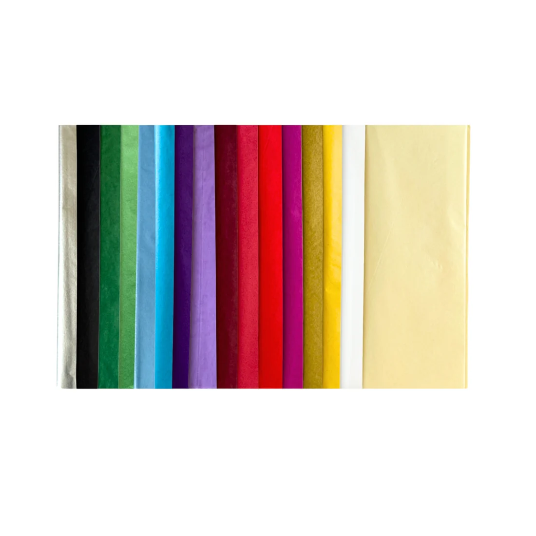 Pack of 10 Light Green Acid Free 50 x 70cm Tissue Paper Sheets