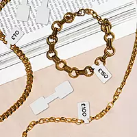 Pack of 576 White Jewellery Labels 10x38mm