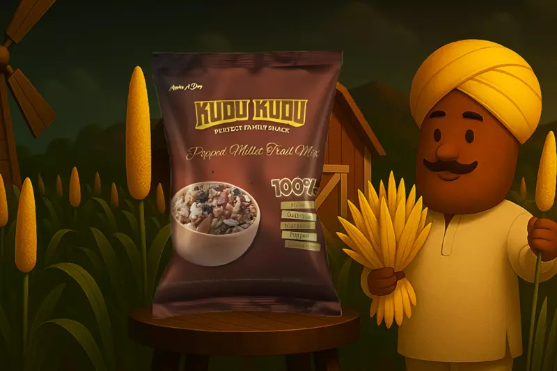 Kudu Kudu Popped Millet Trail Mix