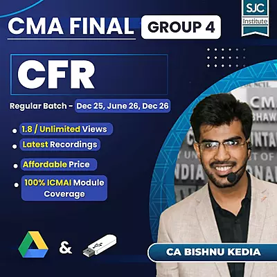 CMA Final CFR (Group 4) by CA Bishnu Kedia