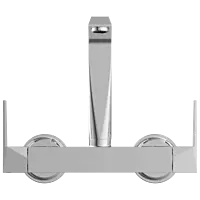 LV-2013 Sink Mixer With Swinging Spout With Connecting Legs With Wall Flange (Wall Mounted Model)