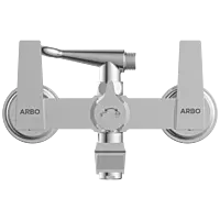 LV-2021 Wall Mixer 2 In 1 With Crutch, Connecting Legs With Wall Flange