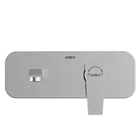 LV-2029 Concealed Body For Single Lever Basin Mixer Wall Mounted With Exposed Part Kit, Consisting Of Operative Lever, Basin Spout & Wall Flange