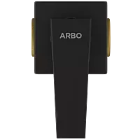LV-MB-2024 Concealed Stop Cock 20mm Body With Upper Part Set (Matt Black)