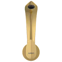 KA-GG-3108 Sink Cock With Swinging Spout With Wall Flange (Wall Mounted Model) (Gold)