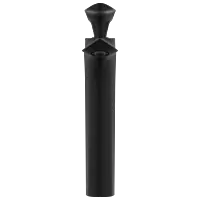 KA-MB-3128 Single Lever Tall Basin Mixer With Braided Hoses (Table Mounted Model) (Matt Black)