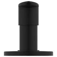 KA-MB-3140 Kia Exposed Part Kit Of Concealed Stop Cock & Flush Cock With Fitting Sleeve, Operating Lever & Adjustable Wall Flange-Matt Black
