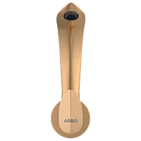 KA-RG-3108 Sink Cock With Swinging Spout With Wall Flange (Wall Mounted Model) (Rose Gold)