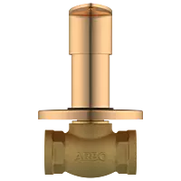 KA-RG-3123 Concealed Stop Cock 15mm Body With Upper Part Set (Rose Gold)
