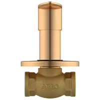 KA-RG-3124 Concealed Stop Cock 20mm Body With Upper Part Set (Rose Gold)