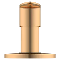 KA-RG-3140 Kia Exposed Part Kit Of Concealed Stop Cock & Flush Cock With Fitting Sleeve, Operating Lever & Adjustable Wall Flange-Rose Gold