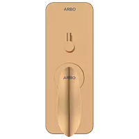 KA-RG-3152 High Flow Diverter Body With Upper Part Set (Rose Gold)