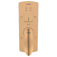 KA-RG-3163 Exposed Part Kit For 2 Inlet 3 Outlet Single Lever High Flow Diverter (Rose Gold)