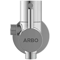 LX-1307 2 Way Angle Cock With Wall Flange