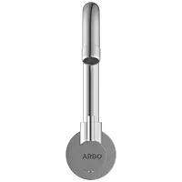 LX-1308 Sink Cock With Swinging Spout With Wall Flange (Wall Mounted Model)
