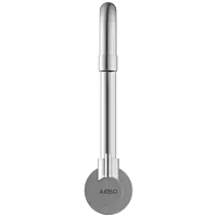 LX-1309 Sink Cock With Long Swinging Spout With Wall Flange (Wall Mounted Model)