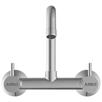 LX-1313 Sink Mixer With Swinging Spout With Connecting Legs With Wall Flange (Wall Mounted Model)