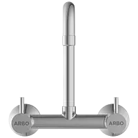 LX-1314 Sink Mixer With Swinging Spout With Connecting Legs With Wall Flange (Wall Mounted Model)