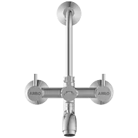 LX-1322 Wall Mixer 3 In 1 With Connecting Legs With Wall Flange