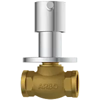 LX-1323 Concealed Stop Cock 15mm Body With Upper Part Set