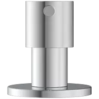 LX-1340 Exposed Part Kit Of Concealed Stop Cock & Flush Cock With Fitting Sleeve, Operating Lever & Adjustable Wall Flange