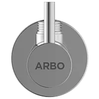 LX-1304 Angle Cock With Wall Flange