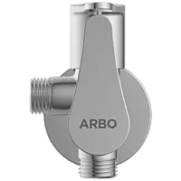 PR-2107 2 Way Angle Cock With Wall Flange