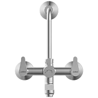 PR-2120 Wall Mixer 2 In 1 With Connecting Legs With Wall Flange