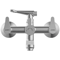 PR-2121 Wall Mixer 2 In 1 With Crutch, Connecting Legs With Wall Flange