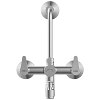 PR-2122 Wall Mixer 3 In 1 With Connecting Legs With Wall Flange