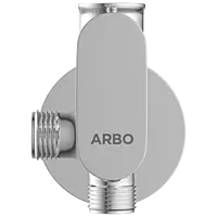 SL-2607 2 Way Angle Cock With Wall Flange