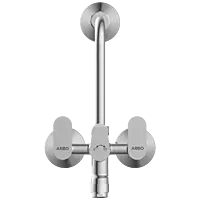SL-2620 Wall Mixer 2 In 1 With Connecting Legs With Wall Flange
