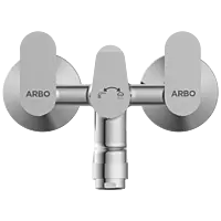 SL-2650 Wall Mixer With Connector For Hand Shower Arrangement With Connecting Legs, Wall Flange & Wall Bracket For Hand Shower