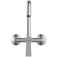 RL-4643 Single Lever Sink Mixer With Swinging Spout With Connecting Legs With Wall Flange (Wall Mounted Model)