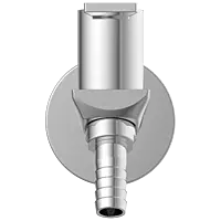 RL-617 Nozzle Bib Tap With Wall Flange (AC-17)
